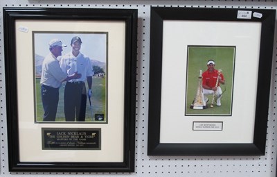 Lot 464 - Golf - Lee Westwood Autograph, ink signed...