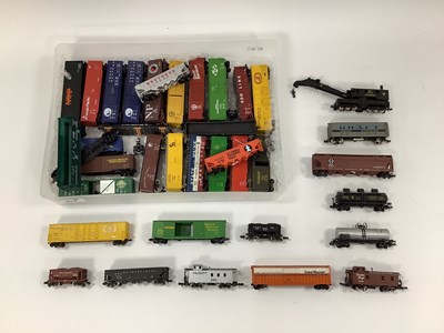 Lot 814 - Approximately Thirty-Five Unboxed 'N' Gauge...