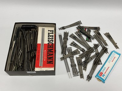 Lot 491 - Two Peco N gauge double slips and...