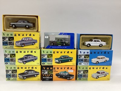 Lot 671 - Eight Lledo Vanguards 1:43rd scale diecast...