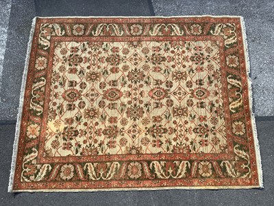 Lot 1496 - Adil Besim of Austria Tasseled Rug, with...