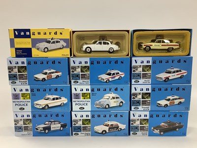 Lot 556 - Ten Lledo Vanguards 1:43rd scale diecast model...