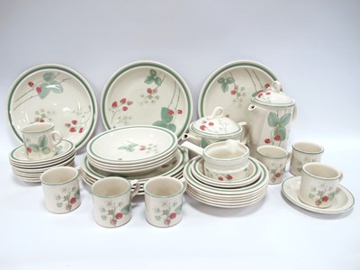 Lot 1173 - Wedgwood 'Raspberry Cane' Table Ware of approx,...