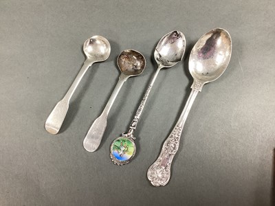 Lot 3 - Four Assorted Hallmarked Silver Spoons,...