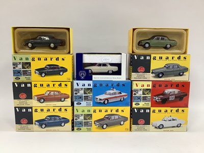 Lot 588 - Nine Lledo Vanguards 1:43rd scale diecast...