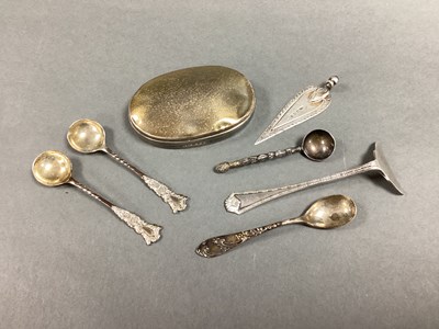 Lot 5 - A Small Selection of Hallmarked Silver Items,...
