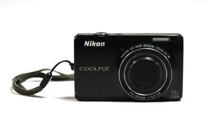 Lot 755 - Nikon Coolpix S6300 Digital Compact Camera,...