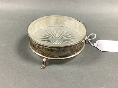 Lot 36 - A Hallmarked Silver Dish Ring, of plain design,...