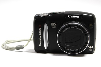 Lot 744 - Canon PowerShot SX120 IS Digital Compact...