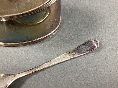 Lot 59 - A Hallmarked Silver Mustard Pot, of plain...