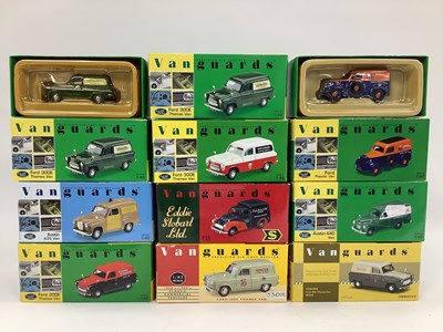 Lot 589 - Ten Lledo Vanguards 1:43rd scale diecast model...