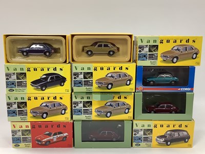 Lot 555 - Ten Lledo, Corgi Vanguards 1:43rd scale...
