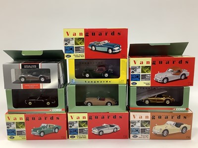 Lot 557 - Ten Lledo, Corgi Vanguards 1:43rd scale...