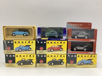 Lot 663 - Eight Lledo, Corgi Vanguards 1:43rd scale...