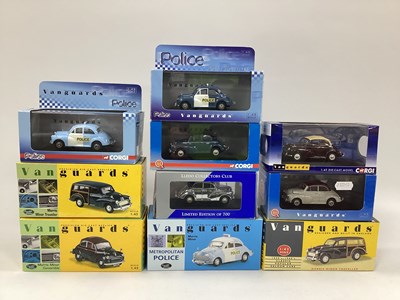 Lot 672 - Ten Corgi, Lledo Vanguards 1:43rd scale...