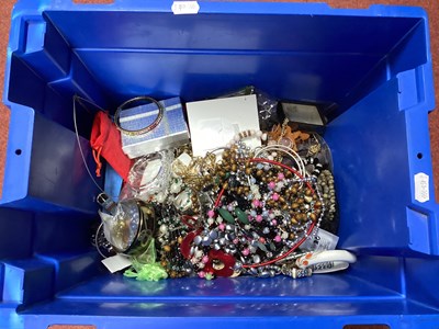 Lot 234 - A Mixed Lot of Assorted Costume Jewellery:-...