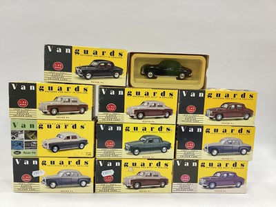 Lot 673 - Ten Lledo Vanguards 1:43rd scale diecast model...
