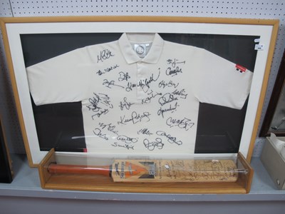Lot 468 - Cricket - The Ashes 2005 Gray Nichols White...