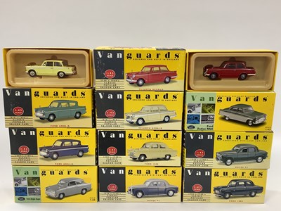 Lot 561 - Ten Lledo Vanguards 1:43rd scale diecast model...