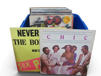 Lot 735 - 1970/80s Rock and Pop 45+ LP Lot, includes...
