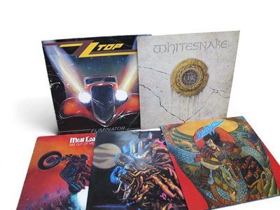 Lot 709 - Rock and Metal LP Interest Lot, 25 albums...