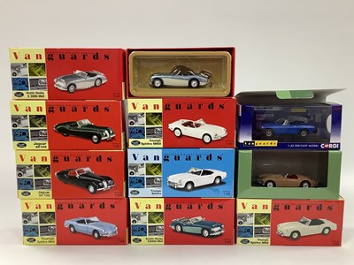 Lot 553 - Ten Lledo, Corgi Vanguards 1:43rd scale...
