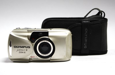 Lot 890 - Olympus Mju II Zoom 80 35mm Compact Film...