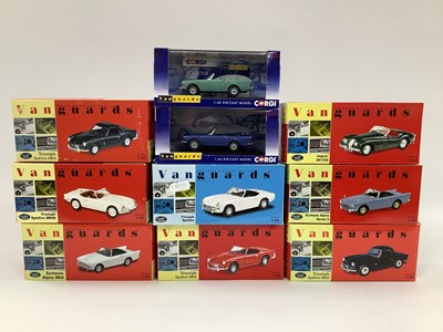 Lot 584 - Ten Lledo, Corgi Vanguards 1:43 scale diecast...