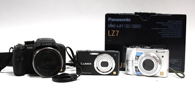 Lot 729 - Panasonic Lumix Digital Cameras to include DMC-...
