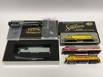 Lot 496 - Four 'HO' Gauge U.S.A Outline Diesel...