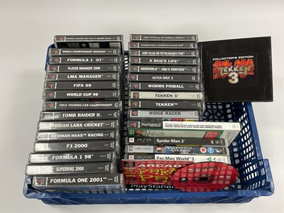 Lot 708 - Retro Gaming: Twenty Three Sony PlayStation...