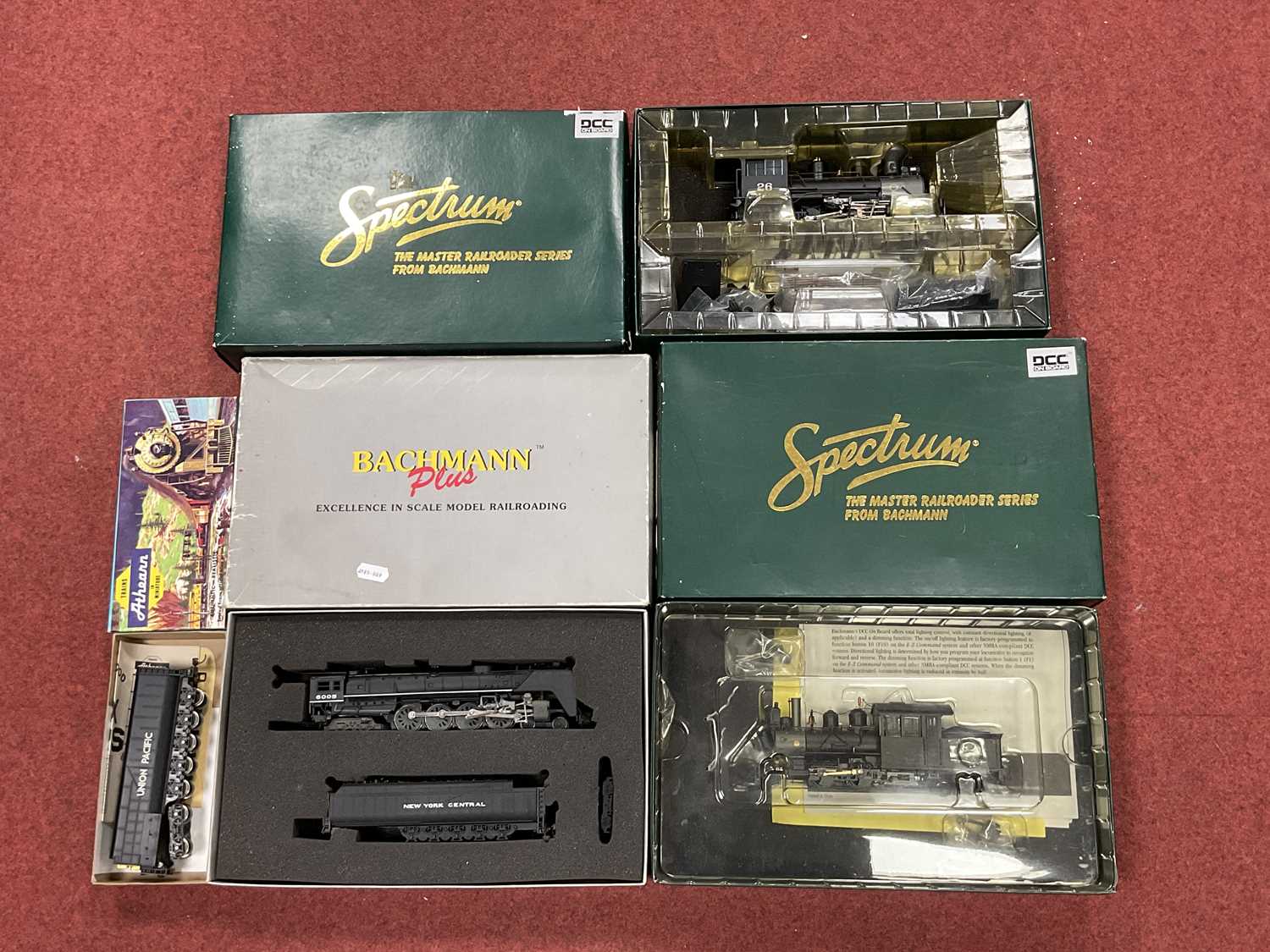 Lot 344 - Three 'HO'/On3O Gauge Bachmann/Spectrum Boxed...