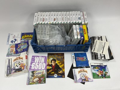 Lot 706 - Nintendo handheld gaming interest comprising...