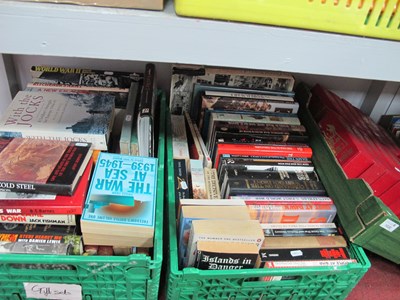 Lot 1032 - Large collection of military history books,...
