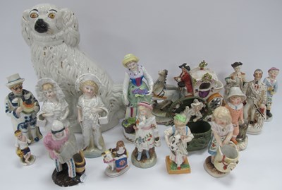 Lot 1176 - Quantity of Continental porcelain and...