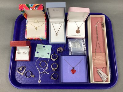 Lot 189 - A Collection of "925" and Other Jewellery,...