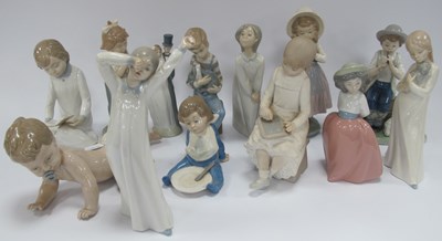 Lot 1173 - Quantity of Spanish Lladro NAO porcelain...