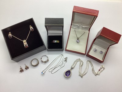 Lot 117 - A Collection of "925" and Other Jewellery,...