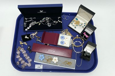 Lot 438 - Swarovski and Other Modern Costume Jewellery,...