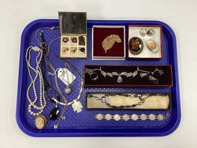 Lot 151 - A Vintage Hallmarked Silver Apple Pendant, of...