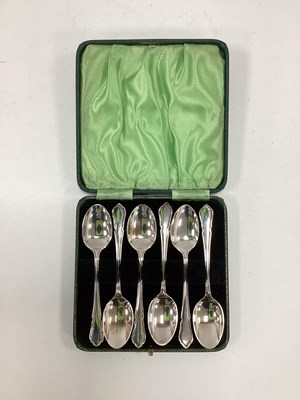 Lot 51 - A Set of Six Hallmarked Silver Coffee Spoons,...
