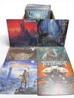 Lot 781 - Modern Metal and Rock Interest Lot, 35+ LPs,...