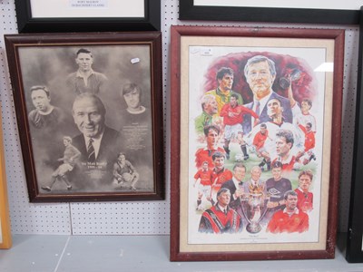 Lot 469 - Manchester United Leon Evans, 'The Boss',...