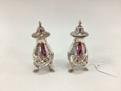 Lot 5 - A Pair of Hallmarked Silver Pepperettes, GLtd,...