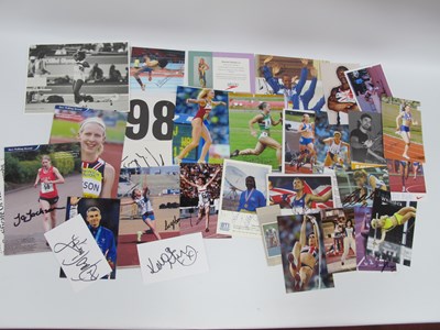 Lot 544 - Olympic Athletes Autographs (Unverified),...