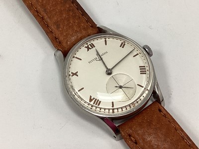 Lot 212 - Ulysse Nardin; A Vintage Gent's Wristwatch,...