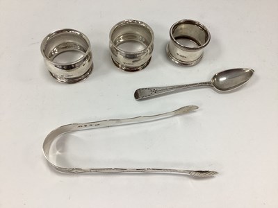 Lot 11 - A Pair of Georgian Hallmarked Silver Bright...