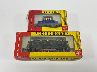 Lot 550 - Two Fleischmann 'HO' Gauge Boxed Electric...