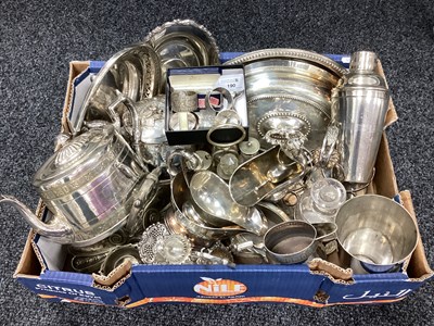 Lot 190 - A Set of Four Chester Hallmarked Silver Napkin...