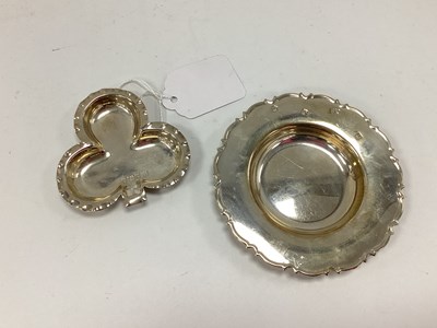 Lot 21 - A Hallmarked Silver Pin Dish, Carrs, Sheffield...